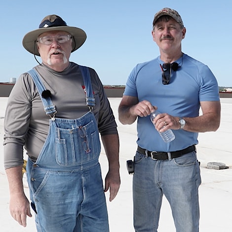 Dave and Wally with GAF Roofing it Right videos