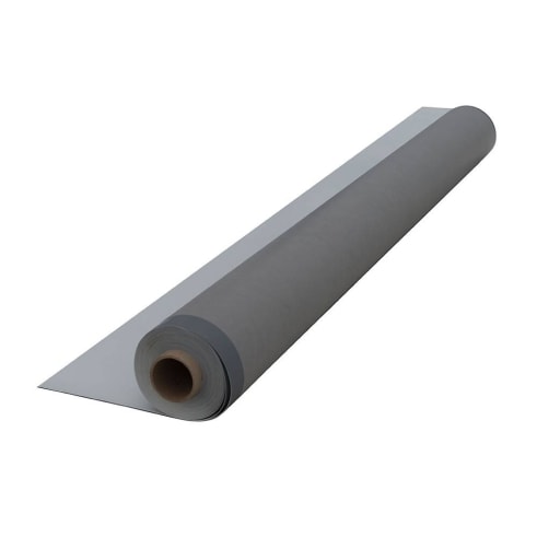 Roll of EverGuard PVC KEE Fleece-back Membranes, Made in the USA by GAF