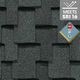 Grand Sequoia® RS Ocean Gray cool roof shingle swatch