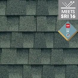 Timberline HDZ® RS Coastal Slate roofing shingle swatch