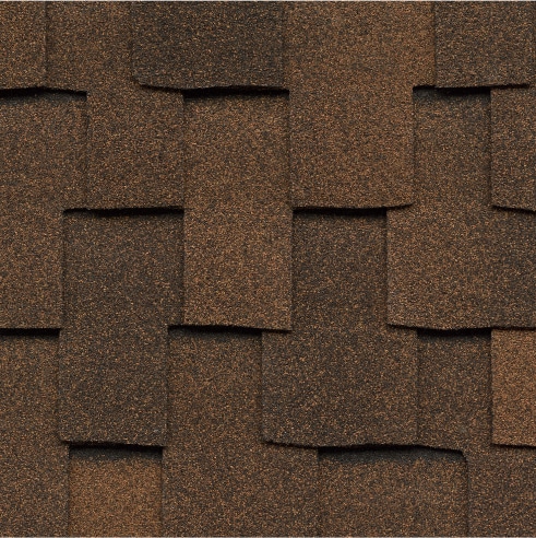 Close-up of Grand Sequoia roof shingle made in the USA by GAF