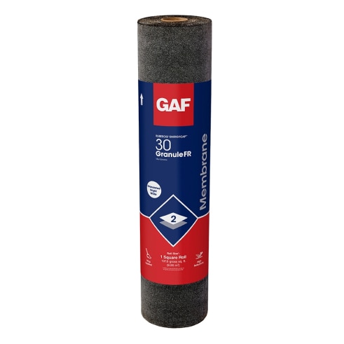 Roll of RUBEROID EnergyCap 30 Granule FR Membrane, Made in America by GAF