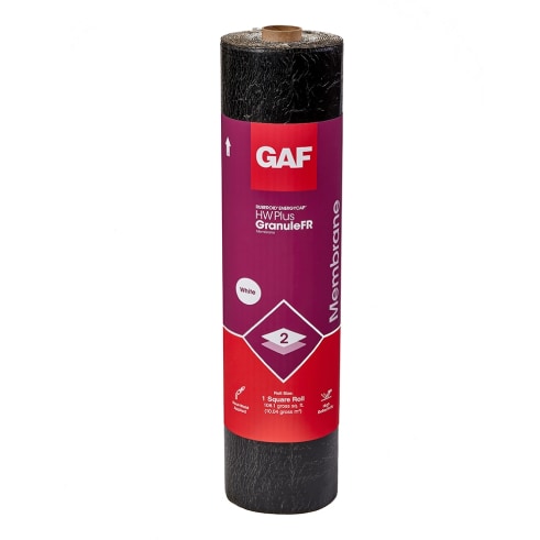 Roll of RUBEROID EnergyCap HW Plus Granule FR Membrane, Made in America by GAF