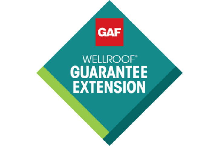 GAF WellRoof Extension Guarantee diamond