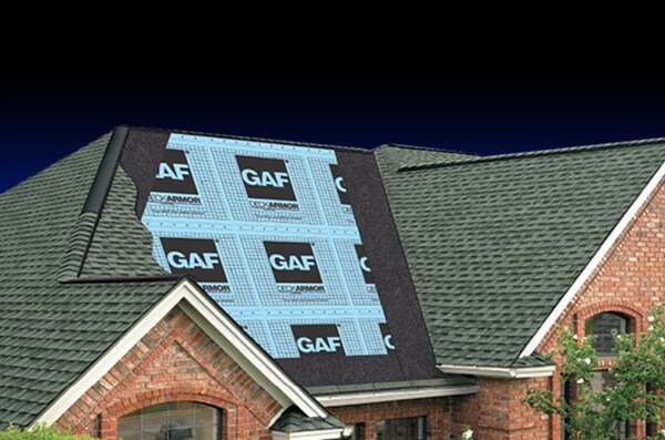 Layers of GAF roofing system being finished by Power Home Remodeling roofers