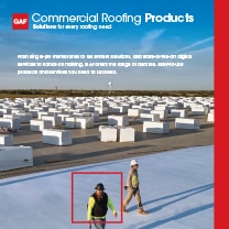 Thumbnail of commercial roofing brochure