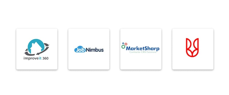 Project Marketplace Icons: improveit360, JobNimbus, MarketSharp