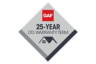 25-year ltd. Warranty badge