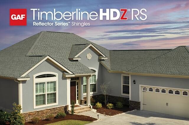 GAF Timberline HDZ RS Shingles have an innovative technology that produces a vibrant color in a cool roof