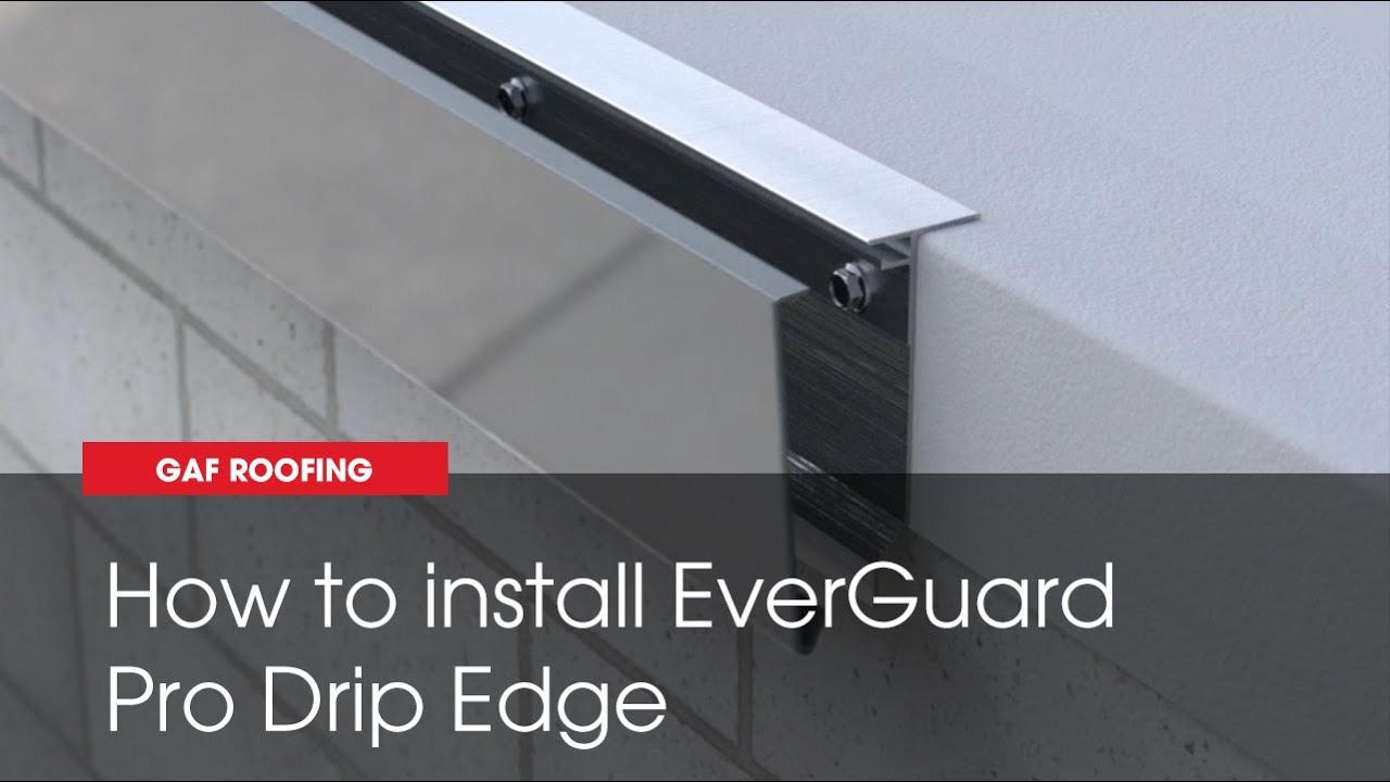 EverGuard® Pro Drip Edge (Flat)