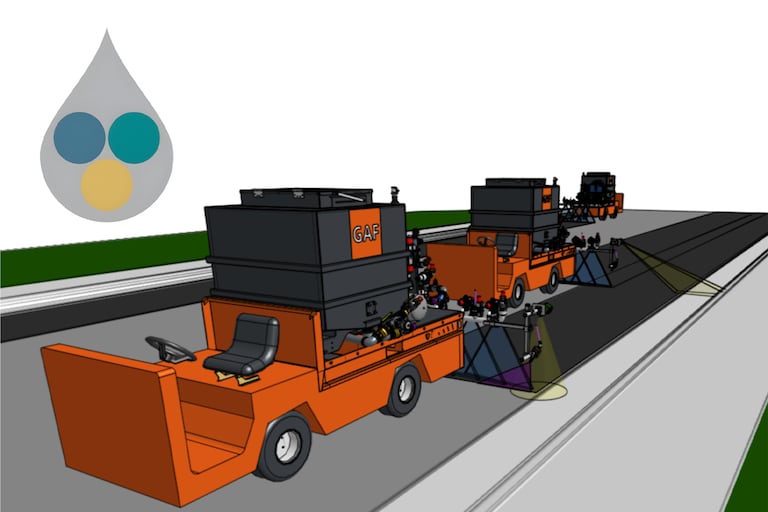 New EV sprayer for GAF Roads ensuring even pavement preservation application