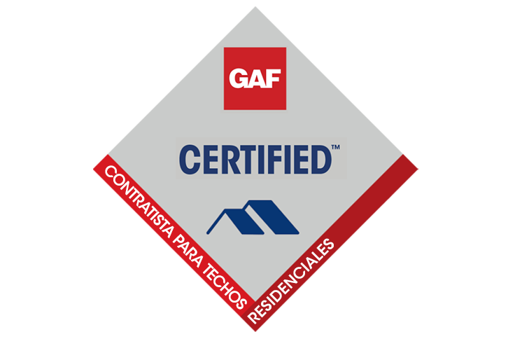 Residential GAF certified roofer diamond