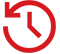 Rewind clock icon