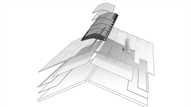 Attic ventilation, part of the GAF roof system