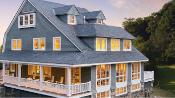 Gray home with GAF Timberline UHDZ shingles